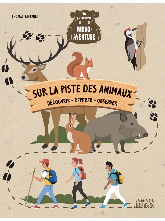 Affiches Sur les traces des animaux de la forêt